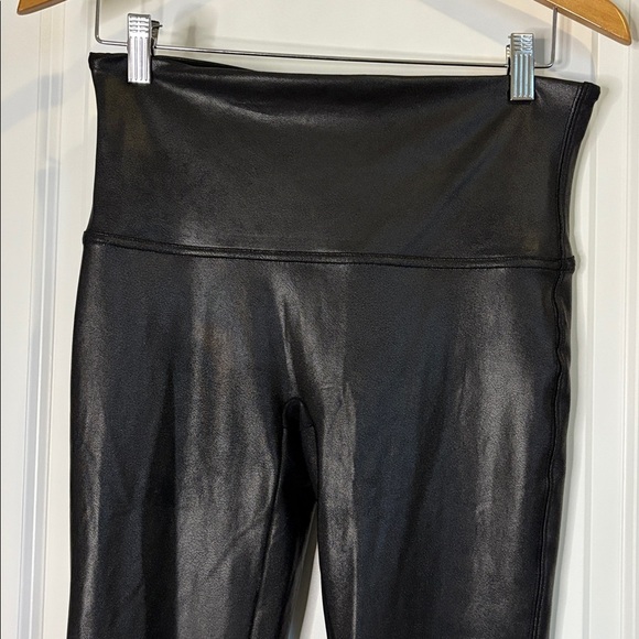 Spanx Faux Leather Leggings Black Style 2437 Size XL - Picture 3 of 12